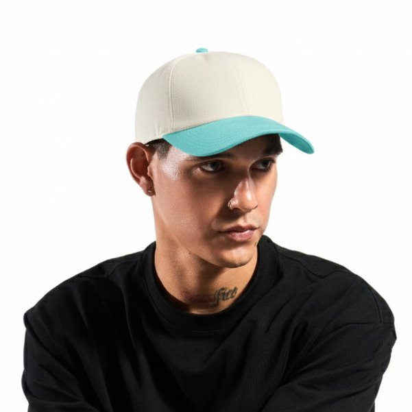 Clásica - Gabardina Hueso/Aqua