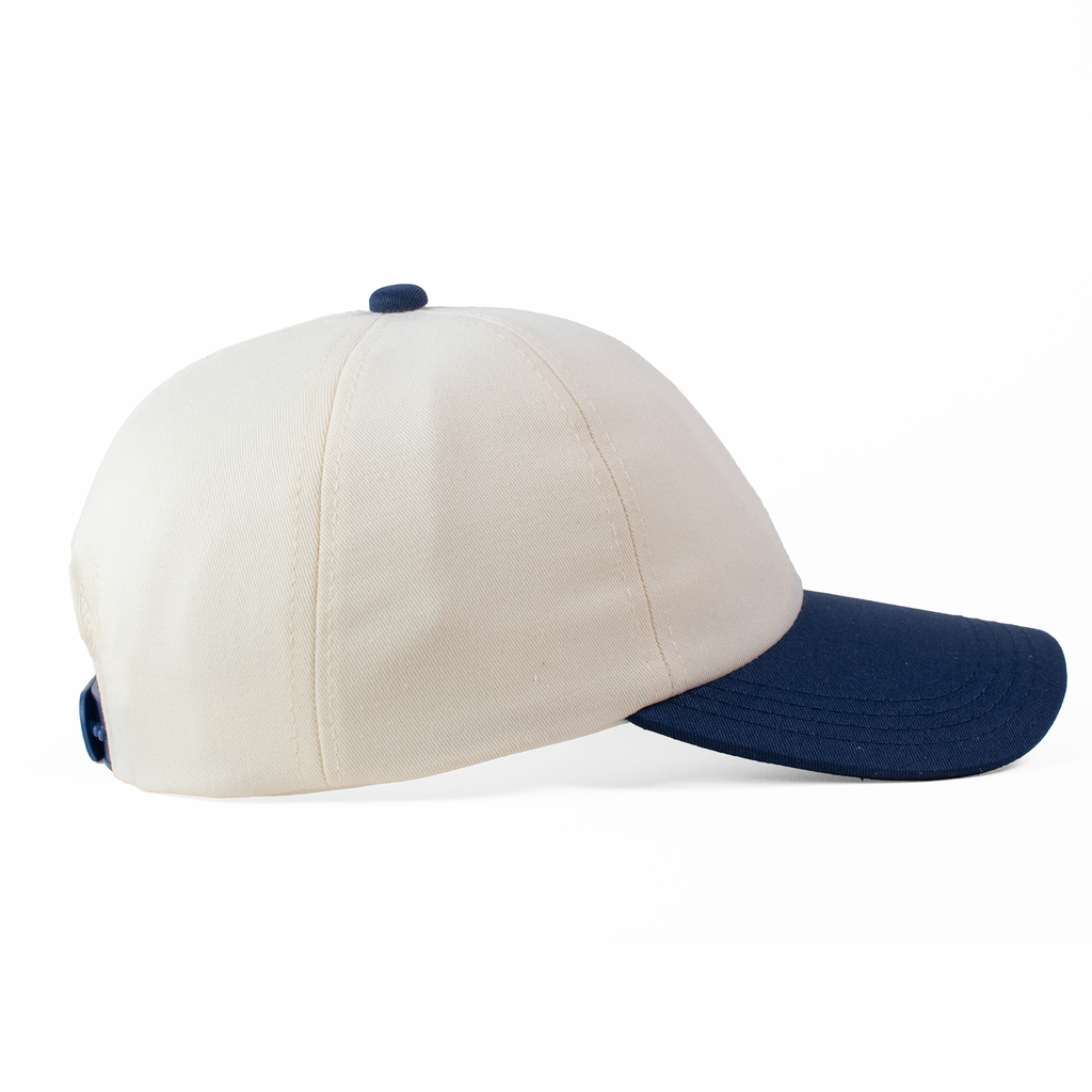 Clásica - Gabardina Hueso/Marino