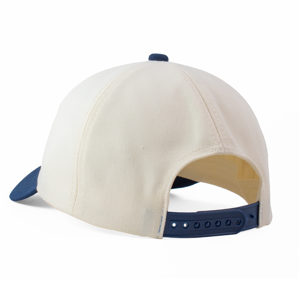 Clásica - Gabardina Hueso/Marino