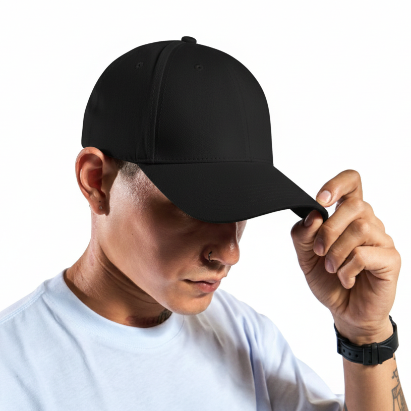 Baseball - Gabardina Waterproof Negra