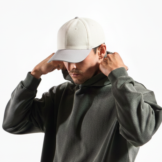 Clásica - Gabardina Hueso/Grafito